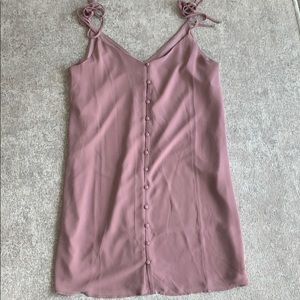 prurple mini dress